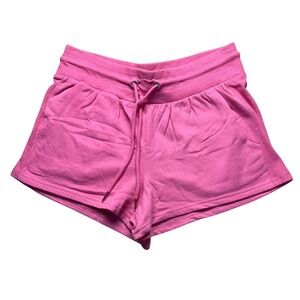 Urban Rebel Women's Pink Lounge Shorts L Drawstring Waist NWT Casual Comfy